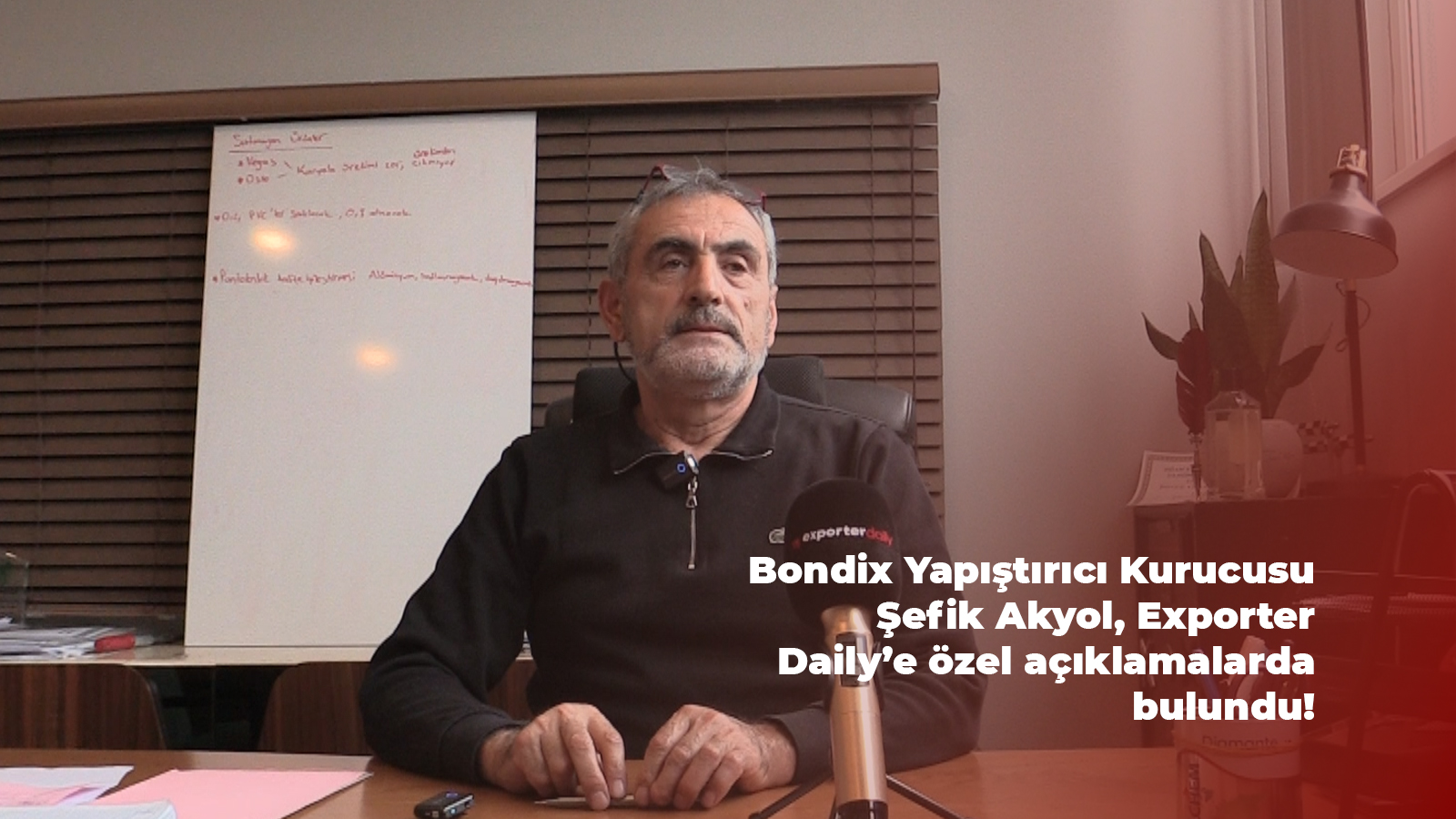 Bondix Kurucusu Şefik Akyol, Exporter Daily’e özel açıklamalarda bulundu.