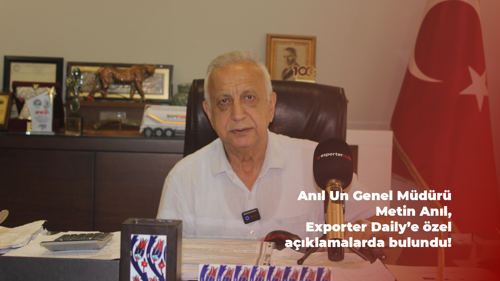 Metin Anıl Açıkladı: Türkiye’de Buğday Üretimi Rekor Kırdı, Un Sektöründe Kalite Sorunu Gündemde